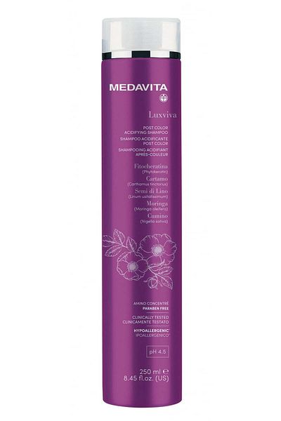 MEDAVITA MEDAVITA LUXIVIVA ACIDIFYING SHAMPOO FOR COLOR PROTECTION-250 ml