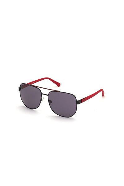 Guess Men's Square Sunglasses - GU00015_02A - Lens size: 61 mm