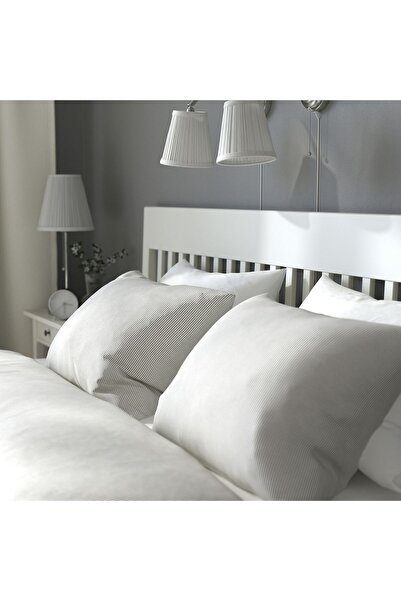 IKEA çift kişilik baza, beyaz, 160x200 cm, 4 çekmeceli