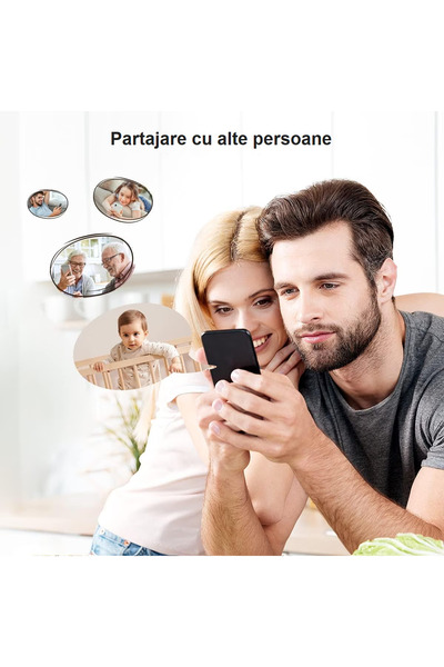 Smart Vibe Παρακολούθηση μωρού WiFi 2 σε 1 Φώτα περιβάλλοντος HelloKid DUO Lilights MAX View 2K