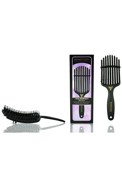 Winstory Win Perfect Brush: Uscare RapidÄƒ, Anti-Frizz È™i ÃŽnchiderea Cuticulelor