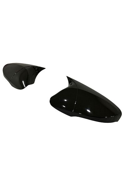 ideal STORE Set 2 Capace Oglinzi tip BATMAN idealSTORE pentru Hyundai i30, Elantra, Accent Blue, culoare Piano B