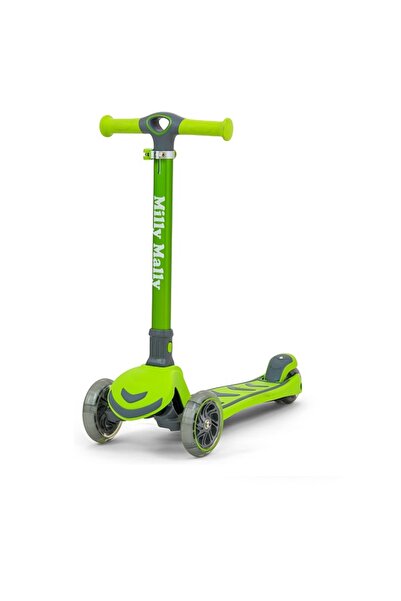 Milly Mally Boogie Green Folding Scooter