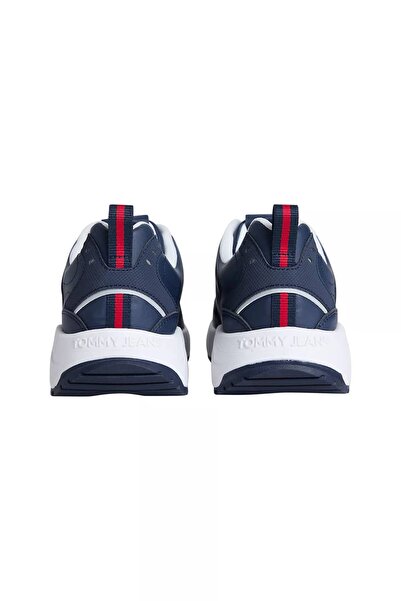 Tommy Hilfiger Erkek Detaylı Runner Sneaker - Lacivert