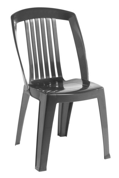 Papatya Favori Sandalye Antrasit - Plastik Bahçe Balkon Sandalyesi