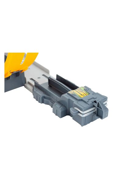 ideal STORE Track with Car Launcher Track Parking idealSTORE, Includes 4 Colorful Cars, Crane, Petrol