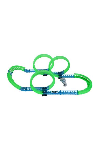 ideal STORE Rapid World idealSTORE Lighted Race Track, Dimensions 95 x 41 x 26 cm, Includes an Elec Car