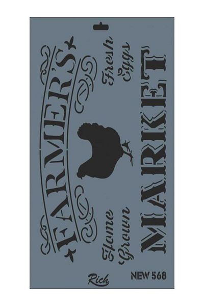 Rich Stencil New Series 568 25X35