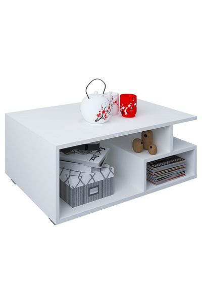 haaus.ro Tapa Coffee Table, White, 80 X 50 X 40 Cm
