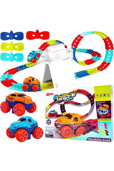 ideal STORE CarTrack idealSTORE Car Track, Flexible Track, Multiple Configurations, Stable Structure, As