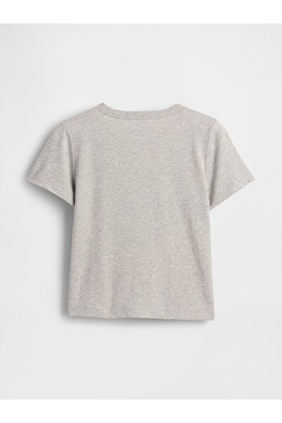 GAP Erkek Bebek Açık Kahverengi Grafik Baskılı T-Shirt
