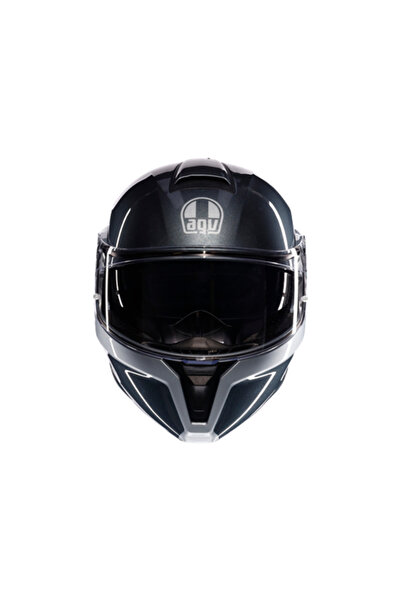 AGV KASK/STREETMODULAR LEVICO GREY SILVER
