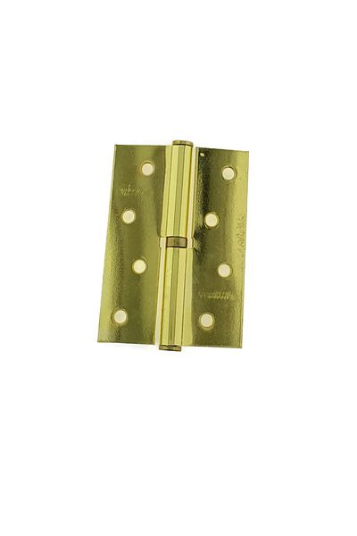 OEM Balama aplicată, FS-65281, 125 x 90 mm, metal, auriu