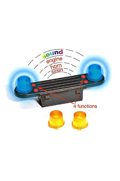 Bruder Sound and light accessory set, rotating beacon Bruder 02801