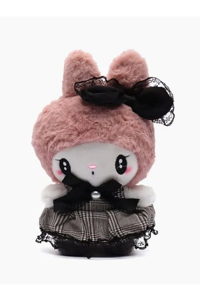 MOAWAVE Plush toy, Kuromi type from the Hello Kitty Sanrio series, size 20cm, white/pink color MOAWAVE™