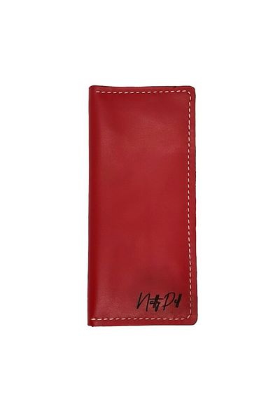 Natty Pell Ladies Wallet in Leather, Natty Pell, Red