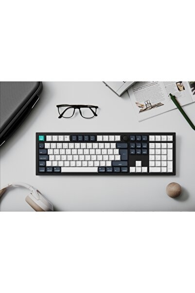 Keychron Q6 Max QMK/VIA Kablosuz Özel Mekanik Klavye (Q6M-M1-TR)