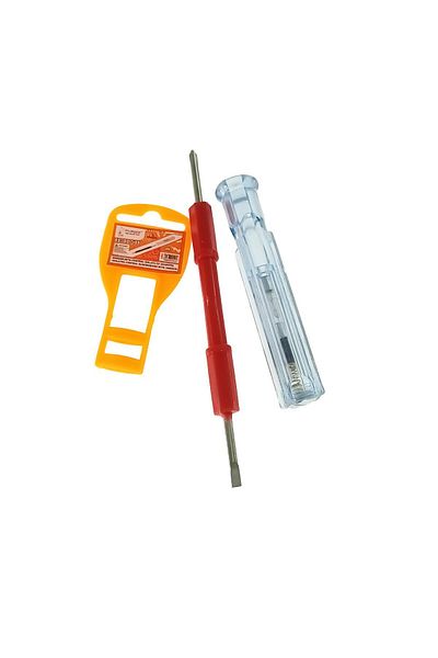 OEM 2-headed screwdriver, pencil type, for voltage testing, insulated, 16A, 250V