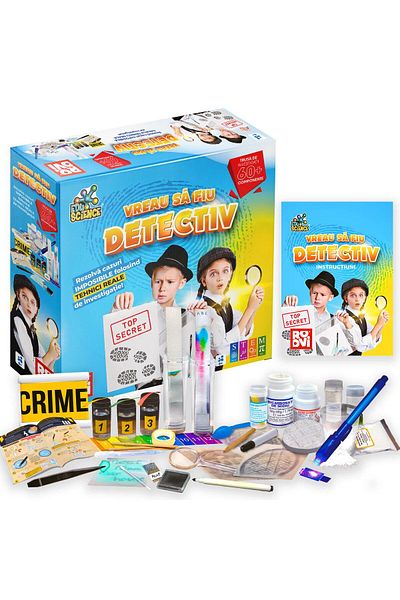 D-Toys Joc Vreau să fiu Detectiv – Joc educativ EduScience