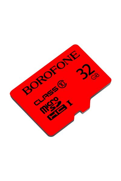 Borofone MicroSDHC card 32 Gb class 10, Borofone, read and write speed 85 / 10 MBs