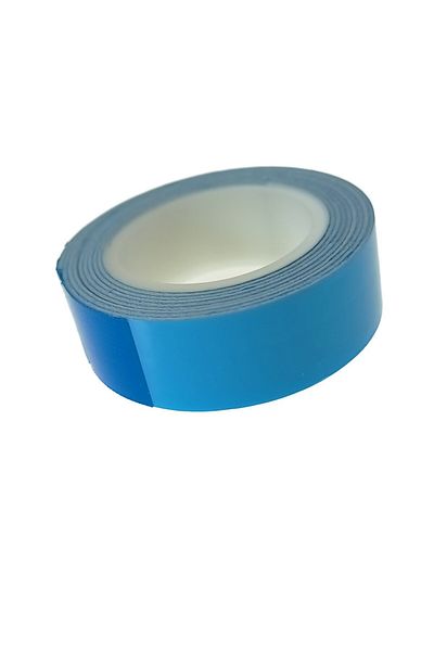 POLYTEX Double-sided mounting tape, Polytex 01600, 19mm width, 1.5m length, blue