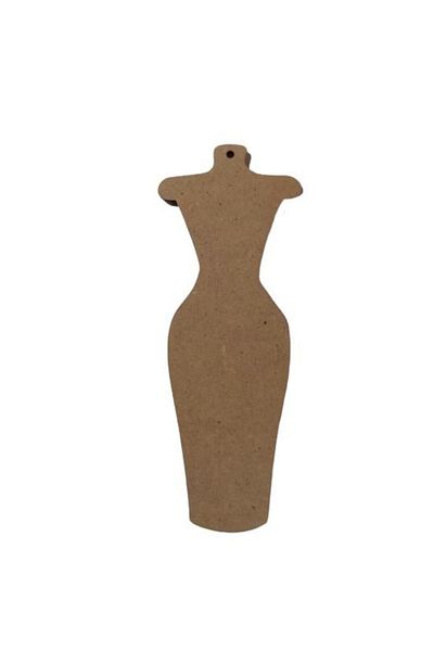 OEM Bookmark silhouette, made of MDF, 15cm x 5.7cm
