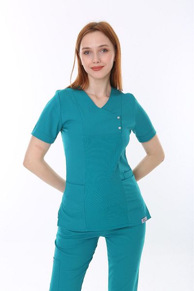 İBA MEDİKAL Costum chirurgical medical verde iModern pentru femei