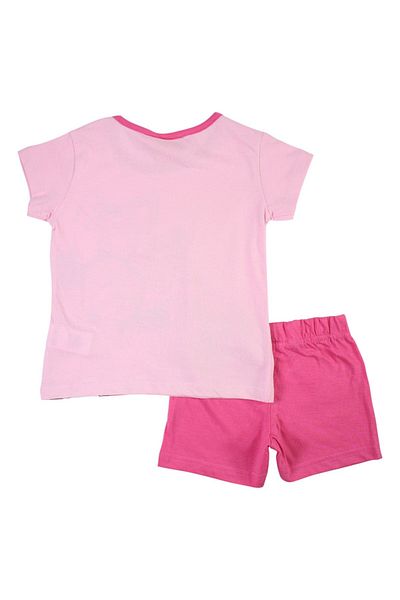 Minnie Mouse Children's short-sleeved pajamas, 100% cotton, multicolor, Happy, Minnie Mouse
