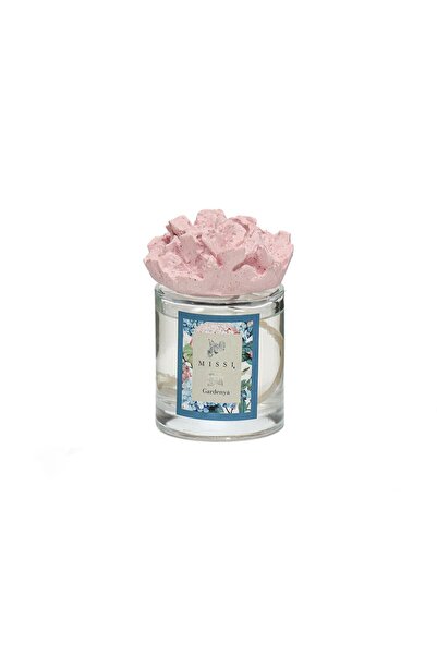Missi 100 ml Pembe Seramik Taşlı Gardenya Oda Kokusu