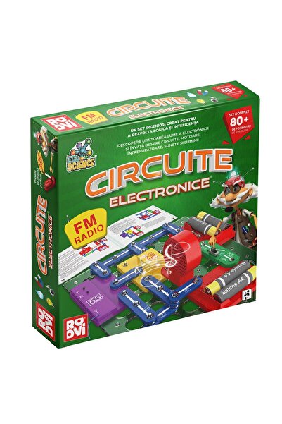 D-Toys Circuite Electronice 80+ de Exerciții cu radio FM