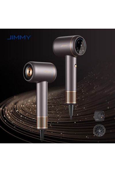 Jimmy Ultra Fast Dry Hair Dryer F8 Infuse Hair with Nano Water Ions and Smart Touch Screen