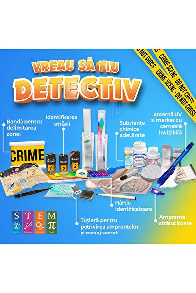 D-Toys Joc Vreau să fiu Detectiv – Joc educativ EduScience