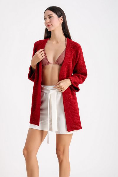 Barbara Baileys Honey Glittery Brass Knit Women's Cardigan