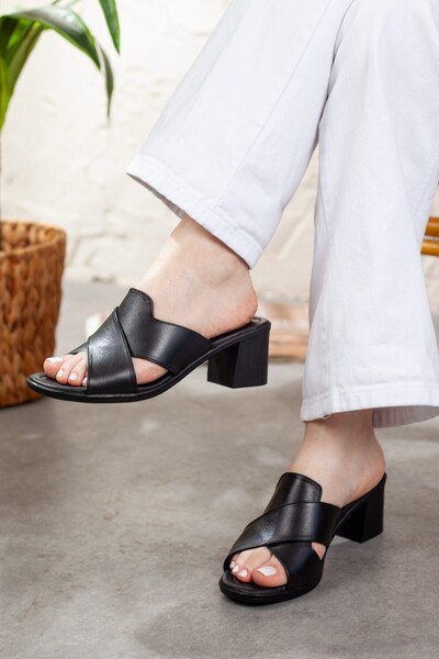 Adım Adım Papuci de damă cu toc extra ușor