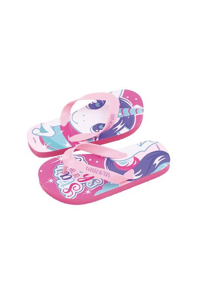 arditex Flip-flops, for children, unicorn pattern, pink color, Arditex, 28 EU
