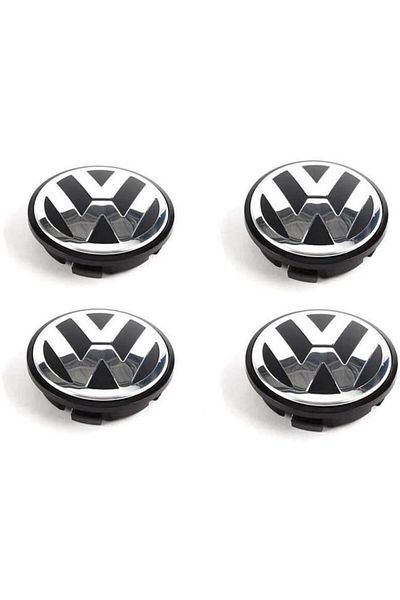 Volkswagen Set 4 capace roti 56-60mm VW compatibil/inlocuitor