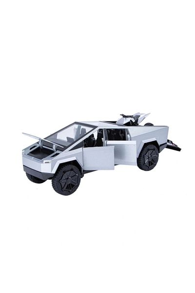 Easy Tedarik Nessiworld Xhd-B2424-Vardem Pull and Drop Truck with Lights and Sounds Opening Doors Metal Jeep 1:24