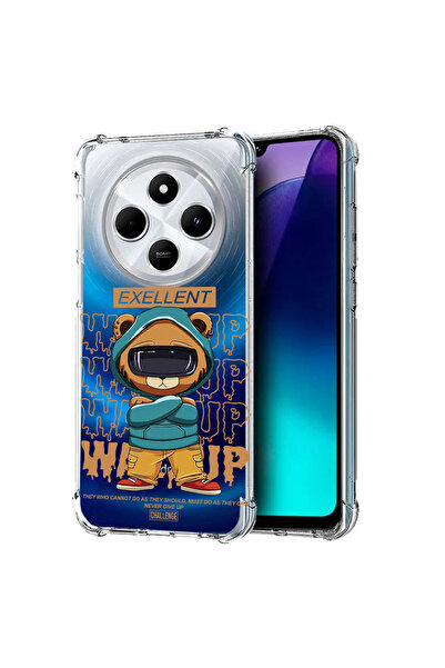 bestcase Αντικραδασμική θήκη με τύπωμα για XIAOMl Redmi 14C, Bear Excellent, ...