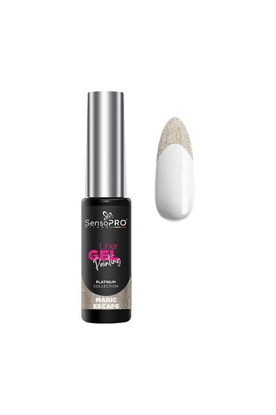 SensoPRO Milano Gel UV Liner pentru Unghii SensoPRO Milano Platinum - Magic Escape 8ml