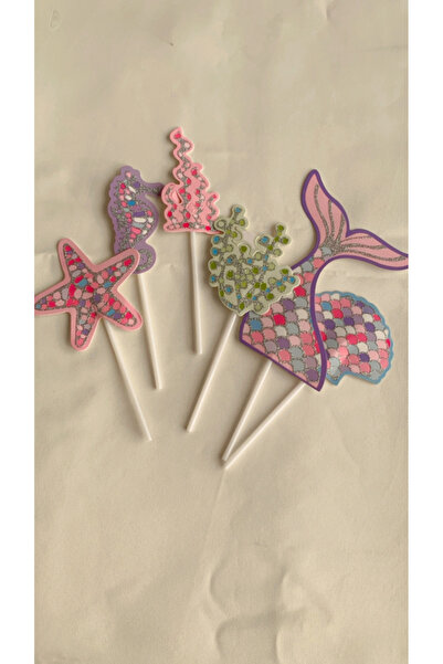 Orca Süs Deniz kızı pasta süsü konsept