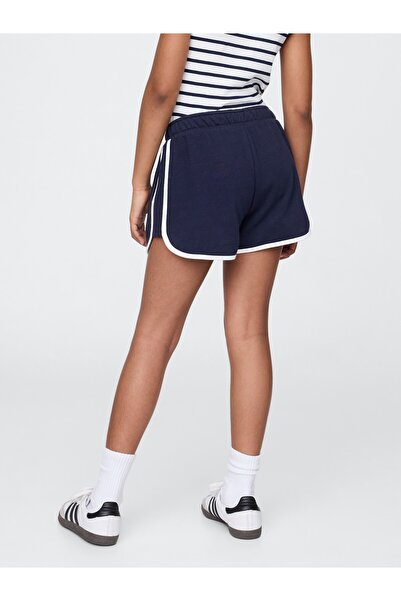 GAP Kız Çocuk Lacivert VintageSoft Dolphin Sweat Şort