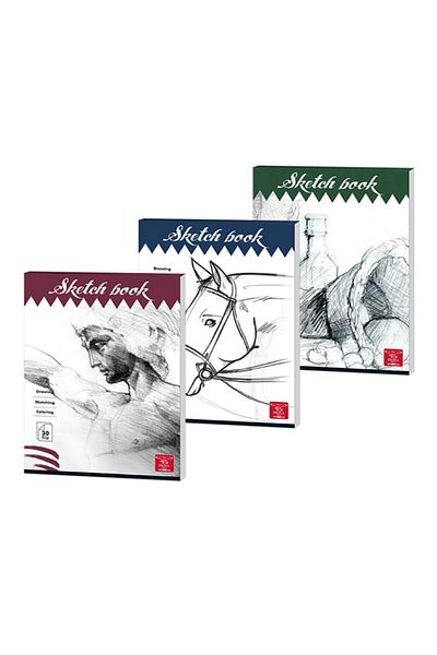 OEM Sketch Pad, 17x24 cm, 30 Sheets, 160g, Pigna