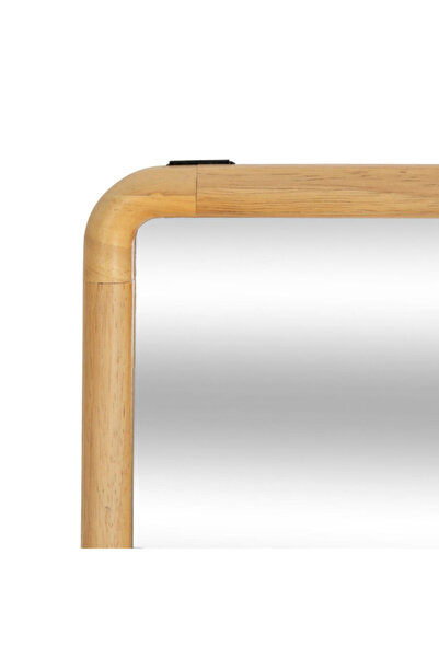 Atmosphera Kim Wooden Frame Rectangular Wall Mirror 115 x 45 cm