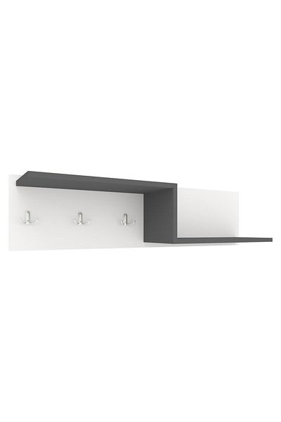 haaus Cuieras haaus Grid, Antracit/Alb, 100 x 20 x 24 cm