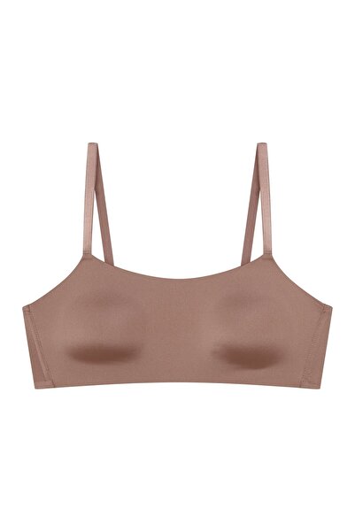 Henderson Soft Seamless Crop Top Plani Pattern Elegant & Comfort Bra | Bass