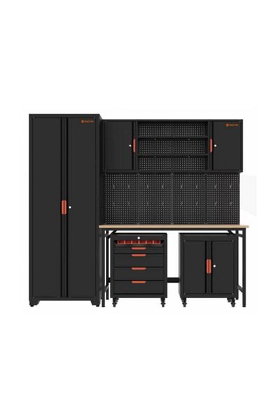 Tactix Durable High Quality 6-In-1 Garage Storage System