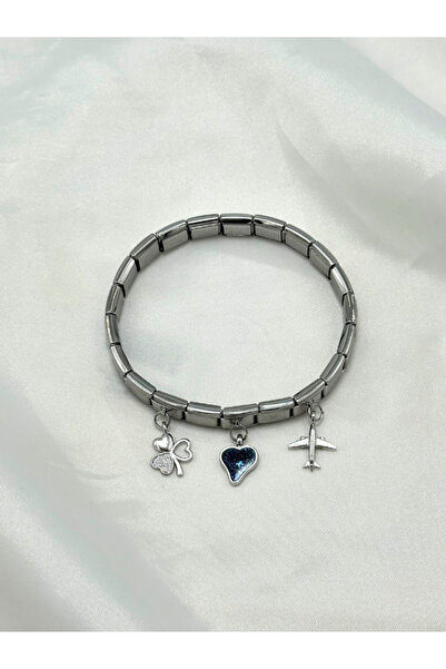 Lav Aksesuar İtalyan Charm Bileklik