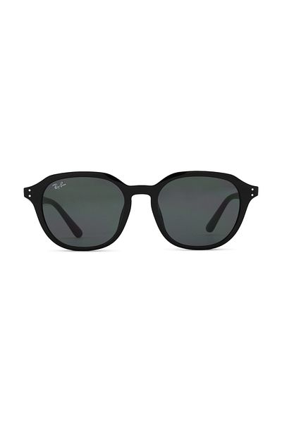 Ray-Ban Ray‑Ban RB4459D Asian Fit 901/87 – Ochelari de soare unisex, Negru, Lentile Dark Grey, Mărime 54