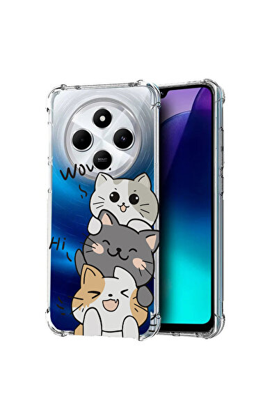 bestcase Αντικραδασμική θήκη με τύπωμα για XIAOMl Redmi 14C, Cat Wow, 1913374...