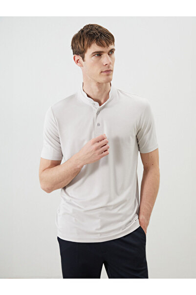 LC Waikiki Ανδρικό μπλουζάκι Özmarka Yeni Sezon Hakim Yaka